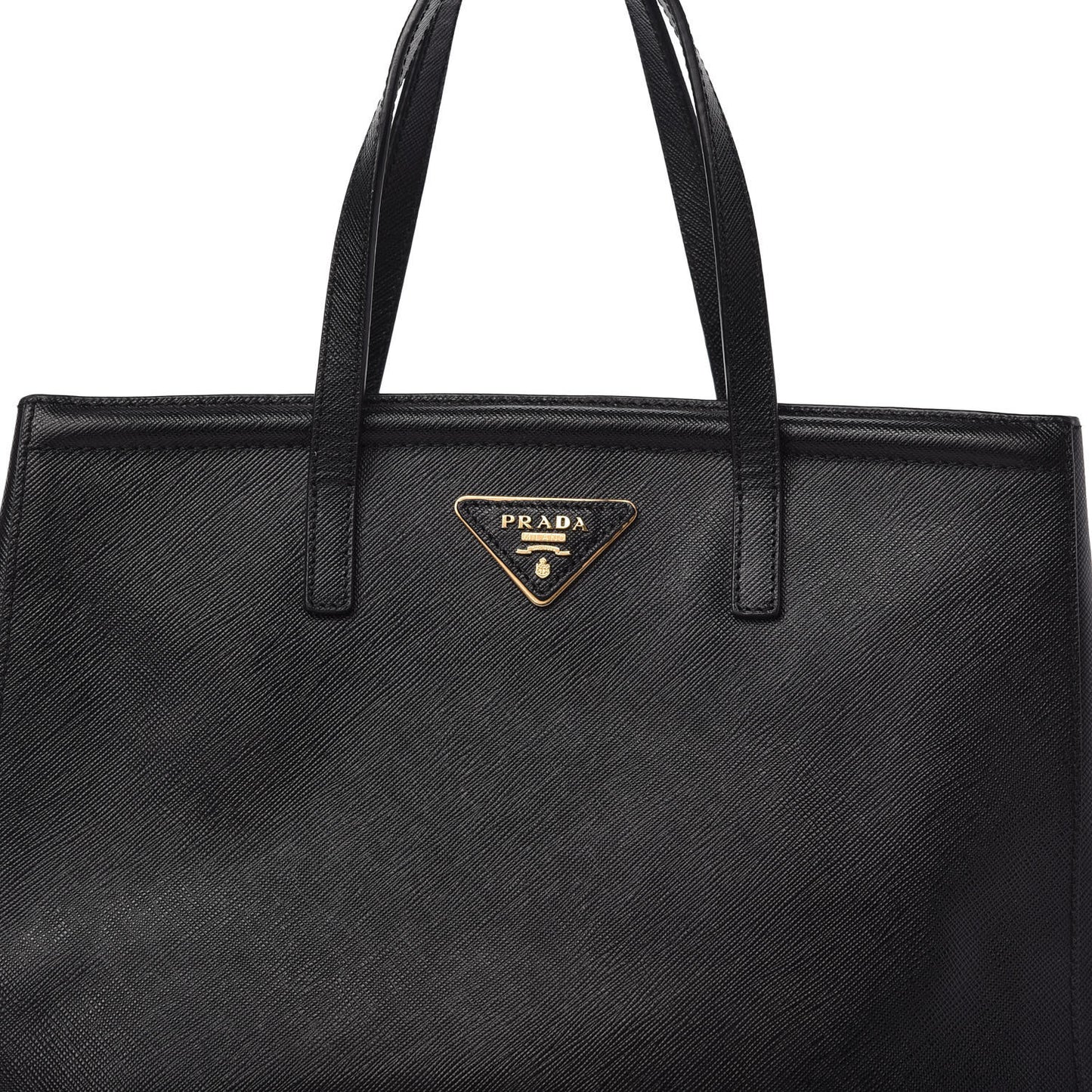 Saffiano Soft Tote Black