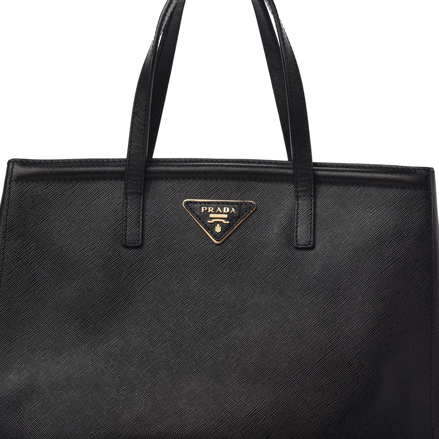 Prada Saffiano Soft Tote Black 10 of 10