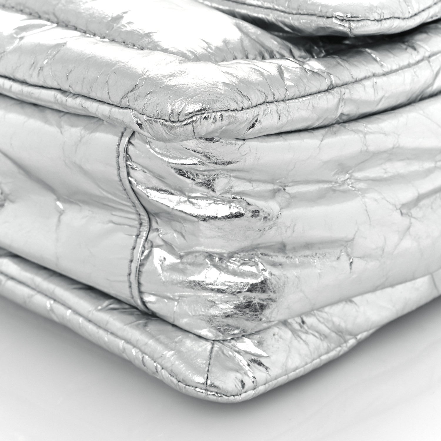 Marc Jacobs Metallic Lambskin The Pillow Bag Silver 10 of 10