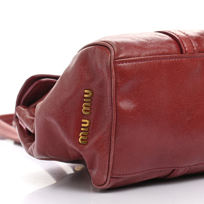 Miu Miu Vitello Shine Satchel 9 of 12
