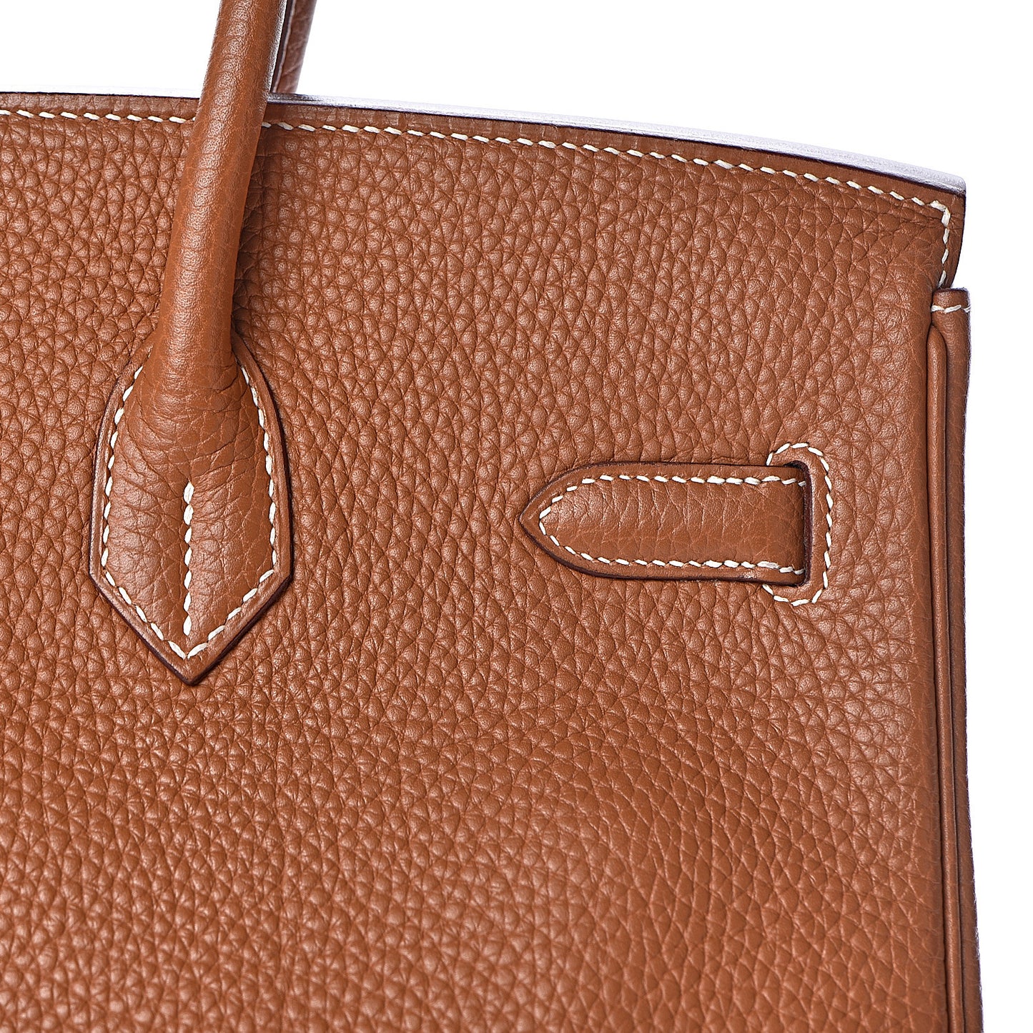 Taurillon Clemence Birkin 35 Gold