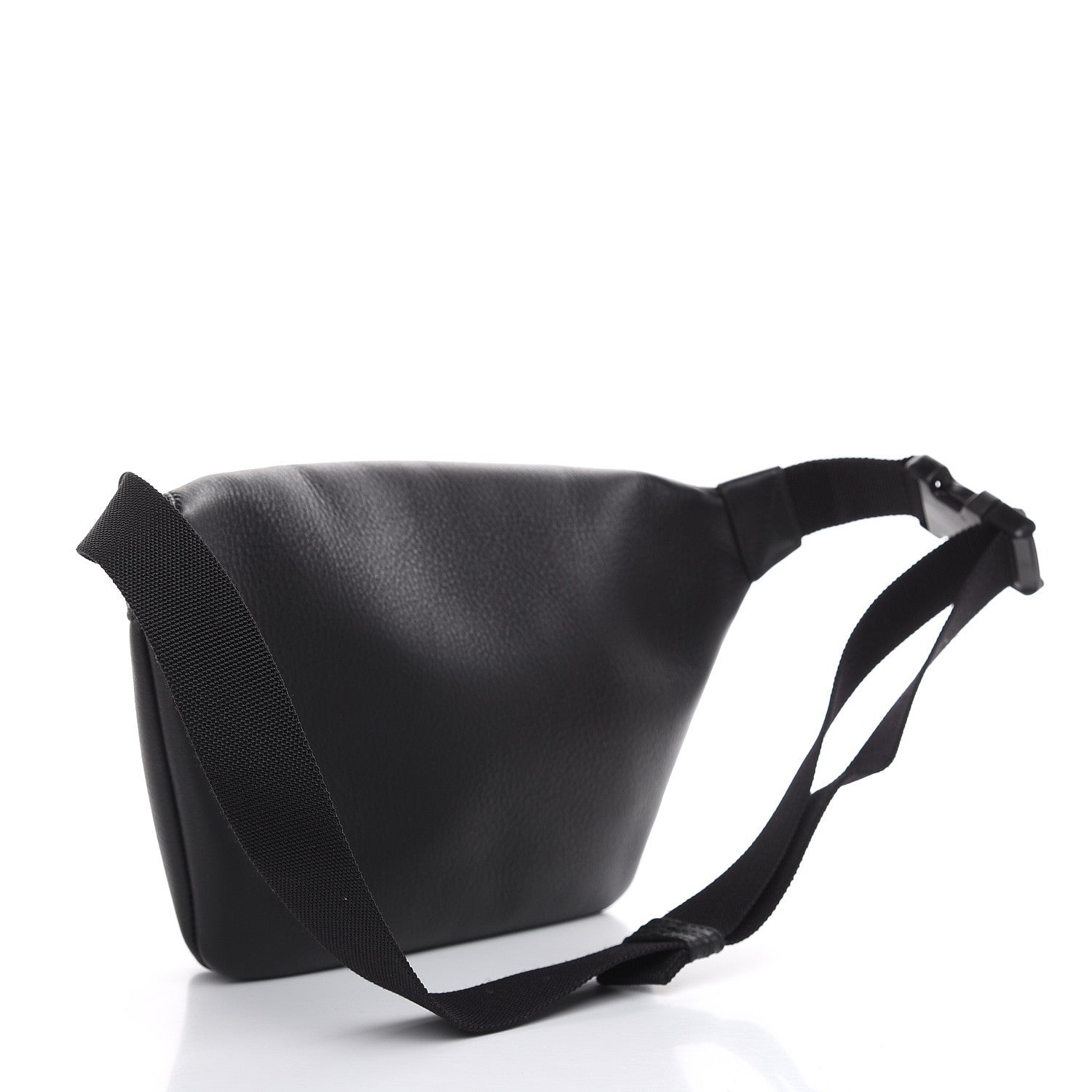 Balenciaga Smooth Calfskin Logo Large Everyday Beltpack Black 3 of 10