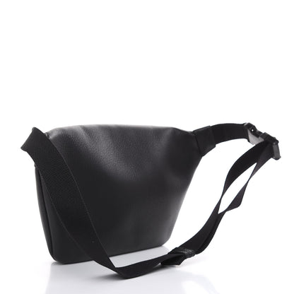 Balenciaga Smooth Calfskin Logo Large Everyday Beltpack Black 3 of 10