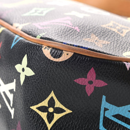 Louis Vuitton Monogram Multicolor Sologne Black 8 of 13