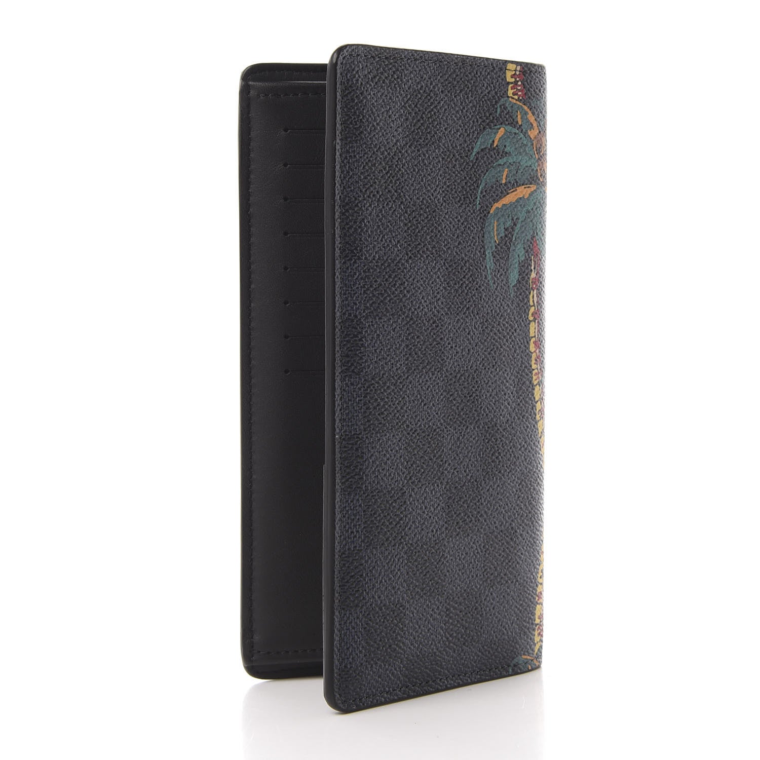 Louis Vuitton Damier Cobalt Jungle Brazza Wallet 3 of 9