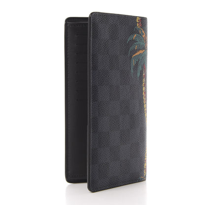 Louis Vuitton Damier Cobalt Jungle Brazza Wallet 3 of 9