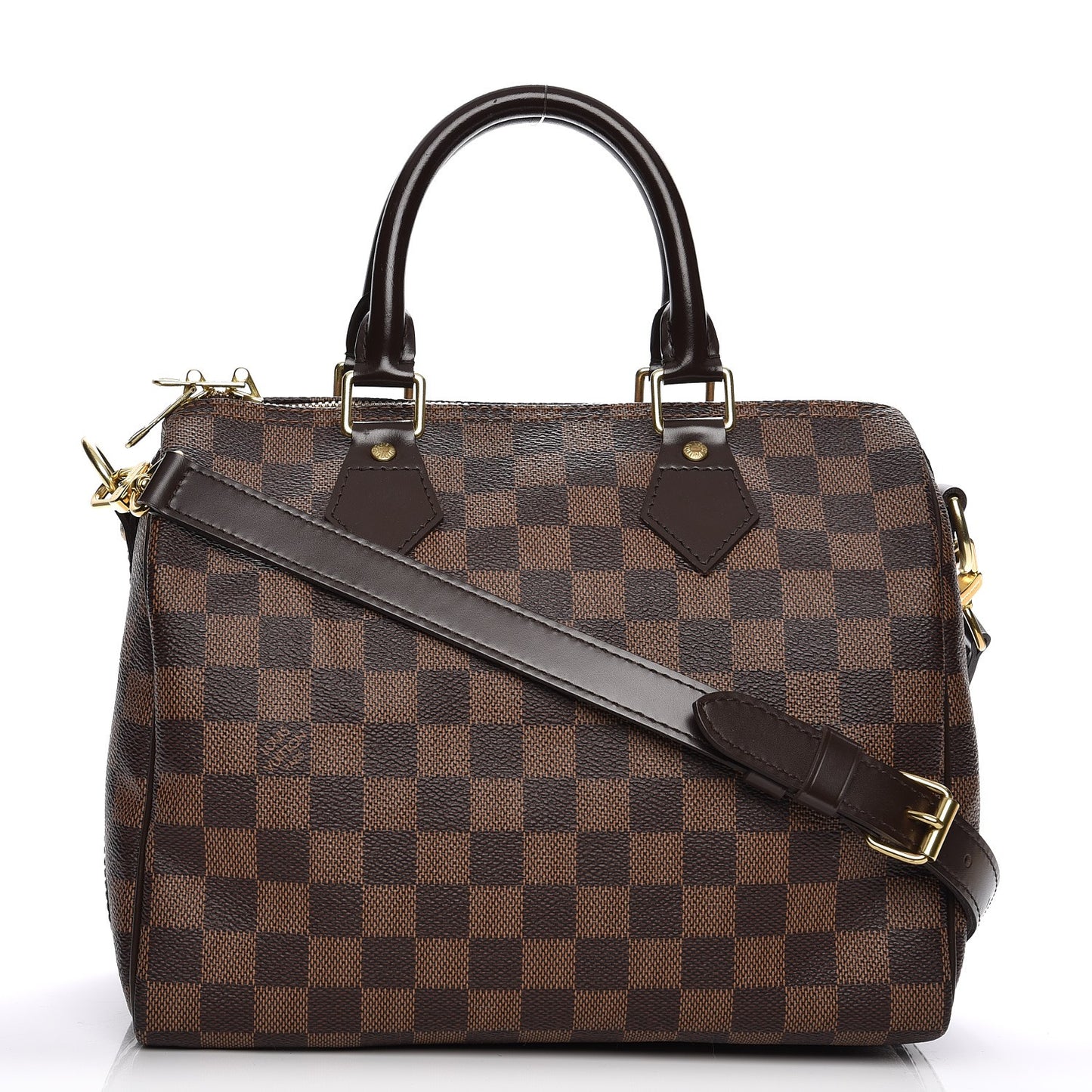 Damier Ebene Speedy Bandouliere 25