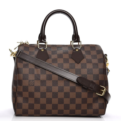 Louis Vuitton Damier Ebene Speedy Bandouliere 25 1 of 8
