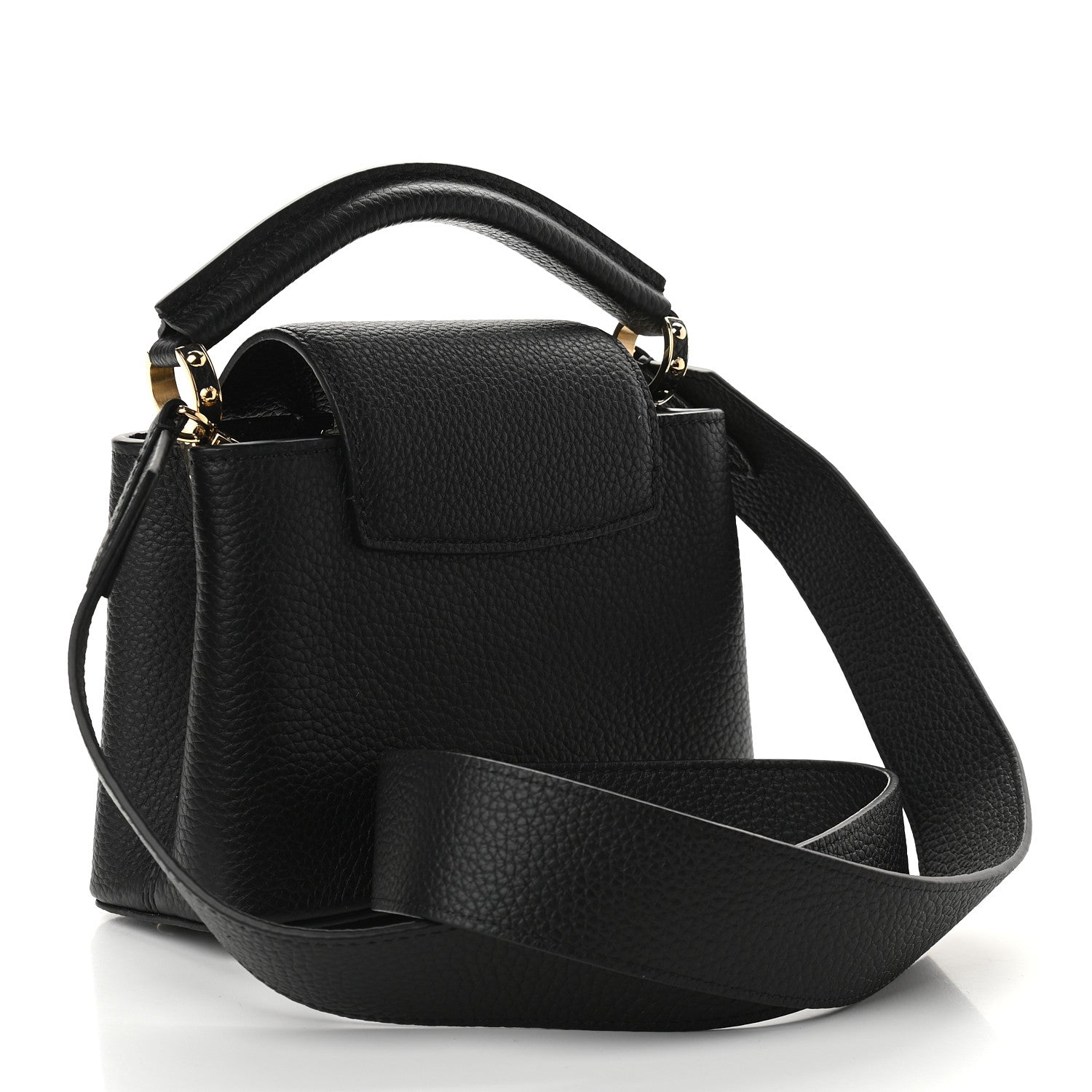 Louis Vuitton Taurillon Mini Capucines Black 3 of 8