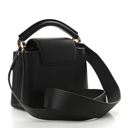 Louis Vuitton Taurillon Mini Capucines Black 3 of 8