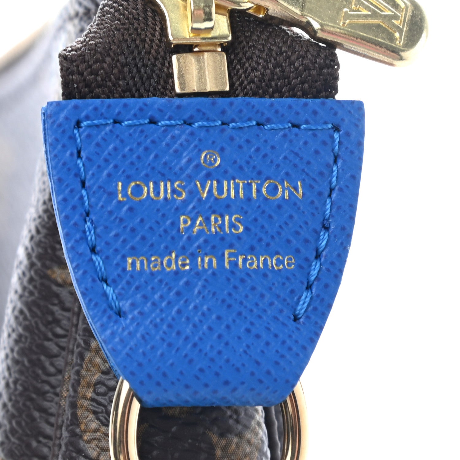 Louis Vuitton Monogram 2019 Christmas Animation Mini Venice Pochette Accessories Blue 7 of 8