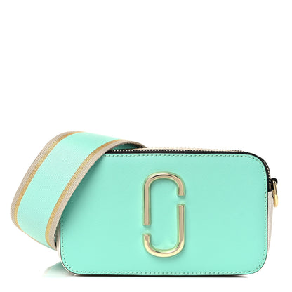 Marc Jacobs Saffiano Small Snapshot Camera Bag Mint Julep Multicolor 1 of 17