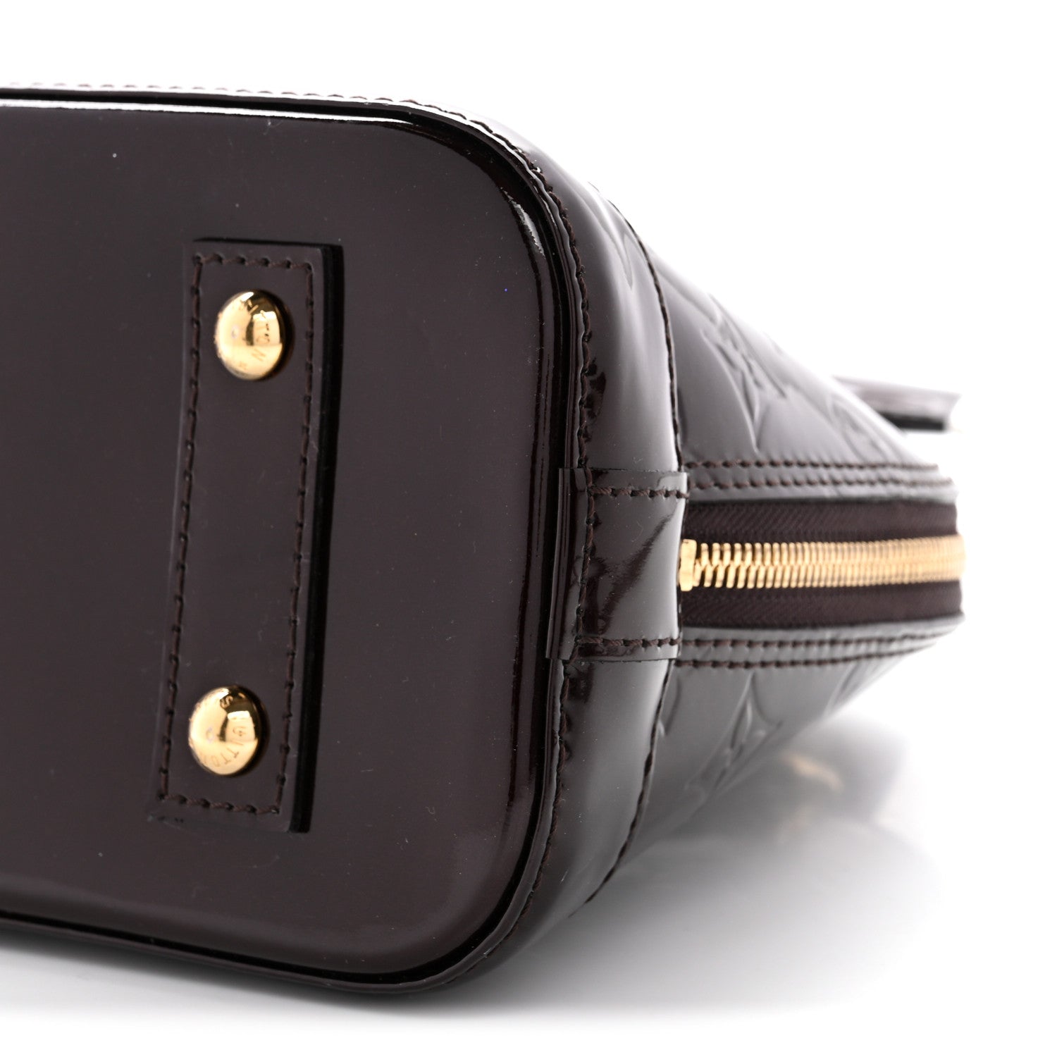 Louis Vuitton Vernis Alma BB Amarante 11 of 14