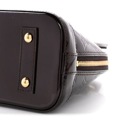 Louis Vuitton Vernis Alma BB Amarante 11 of 14