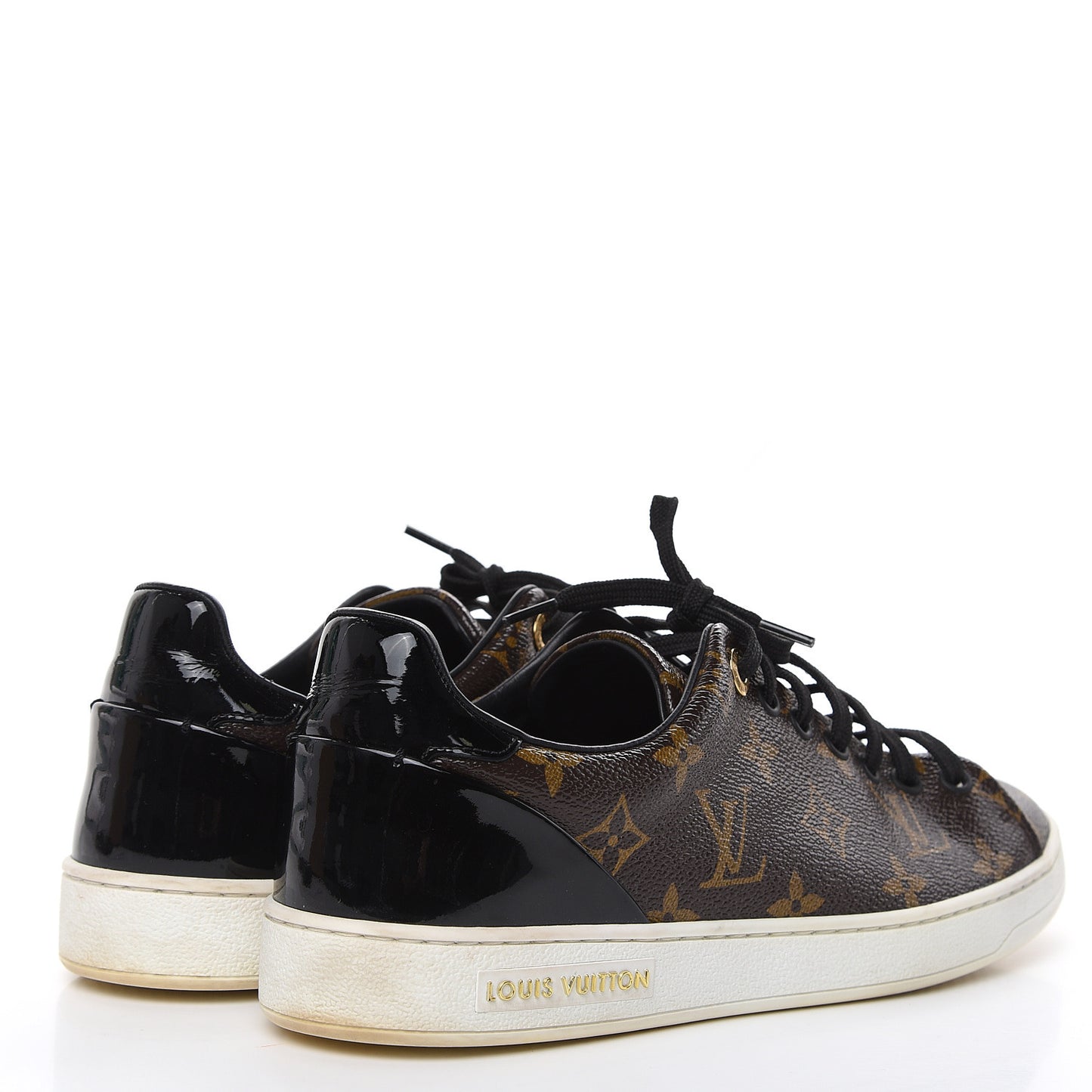 Patent Monogram Frontrow Sneakers 39