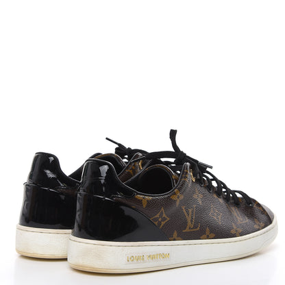 Louis Vuitton Patent Monogram Frontrow Sneakers 39 4 of 12