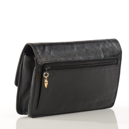 Chanel Caviar Timeless CC Wallet on Chain WOC Black 4 of 10