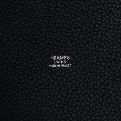 Hermes Taurillon Clemence Picotin Lock 22 MM Black 6 of 9