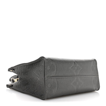 Louis Vuitton Empreinte Monogram Giant Onthego PM Gun Metal 4 of 10