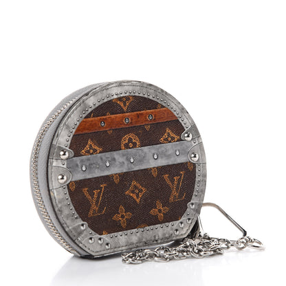 Louis Vuitton Transformed Monogram Time Trunks Micro Boite Chapeau Coin Purse Marron 3 of 7
