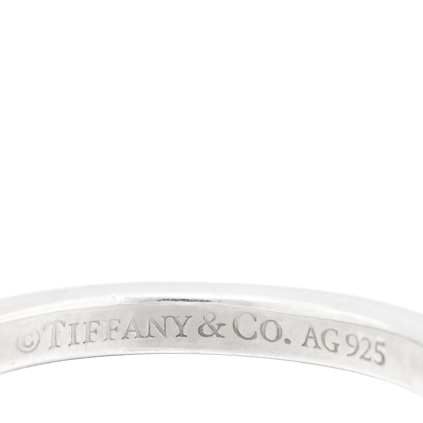 Sterling Silver T Square Ring 60 9