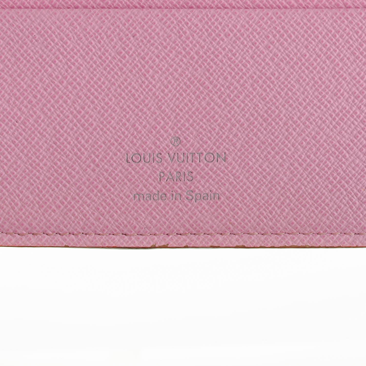 Louis Vuitton Monogram Multicolor Insolite Wallet White Litchi 6 of 7