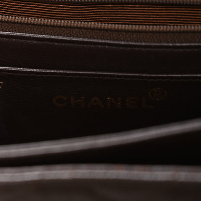 Chanel Caviar Quilted Medium Kelly Flap Brown 13 of 13