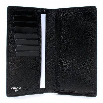 Chanel Caviar Yen CC Wallet Black 5 of 9
