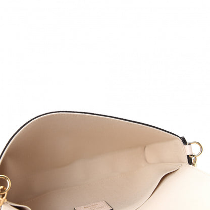 Louis Vuitton Empreinte Monogram Giant By The Pool Felicie Pochette Chain Wallet Cream Saffron 5 of 10