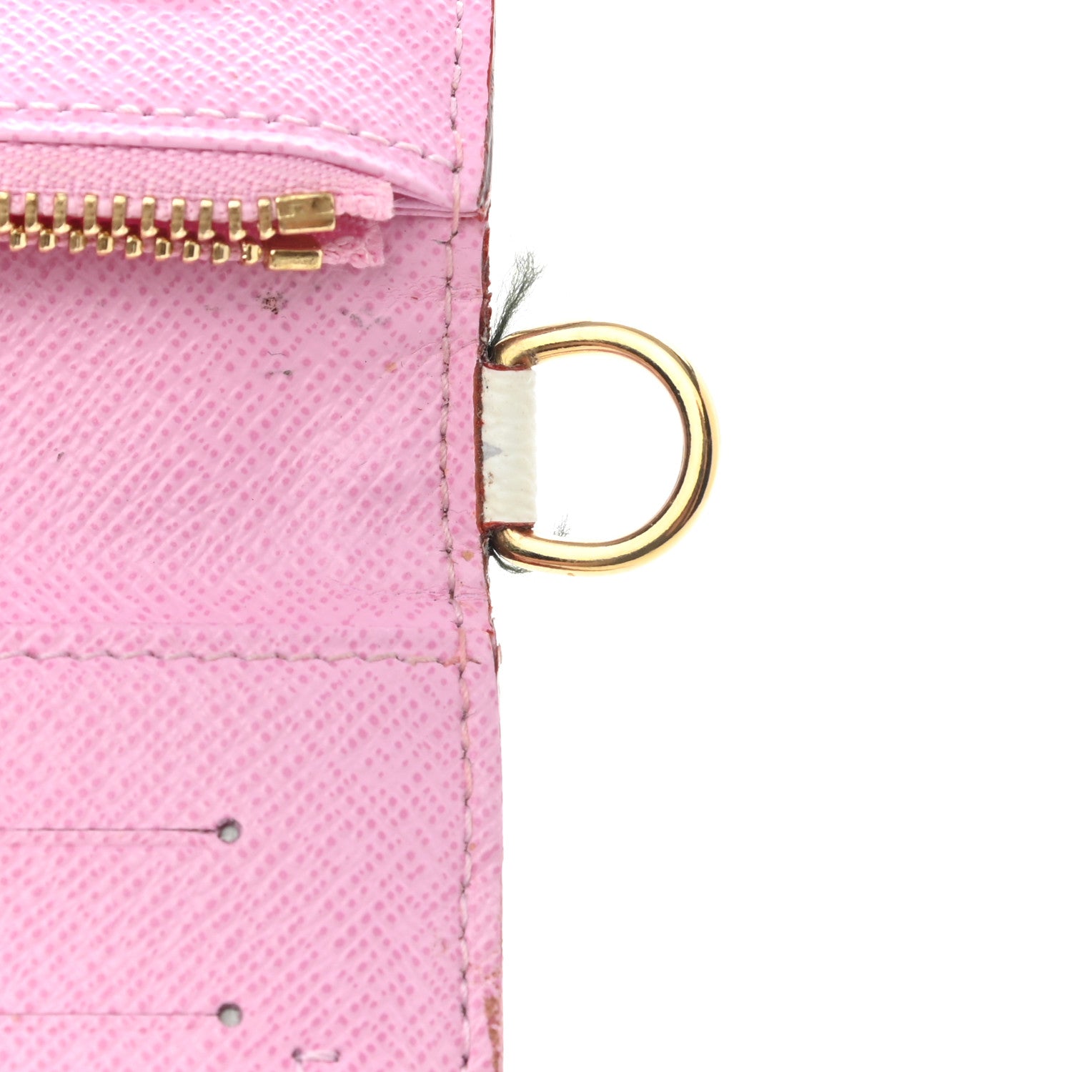 Louis Vuitton Monogram Multicolor Insolite Wallet White Litchi 10 of 12