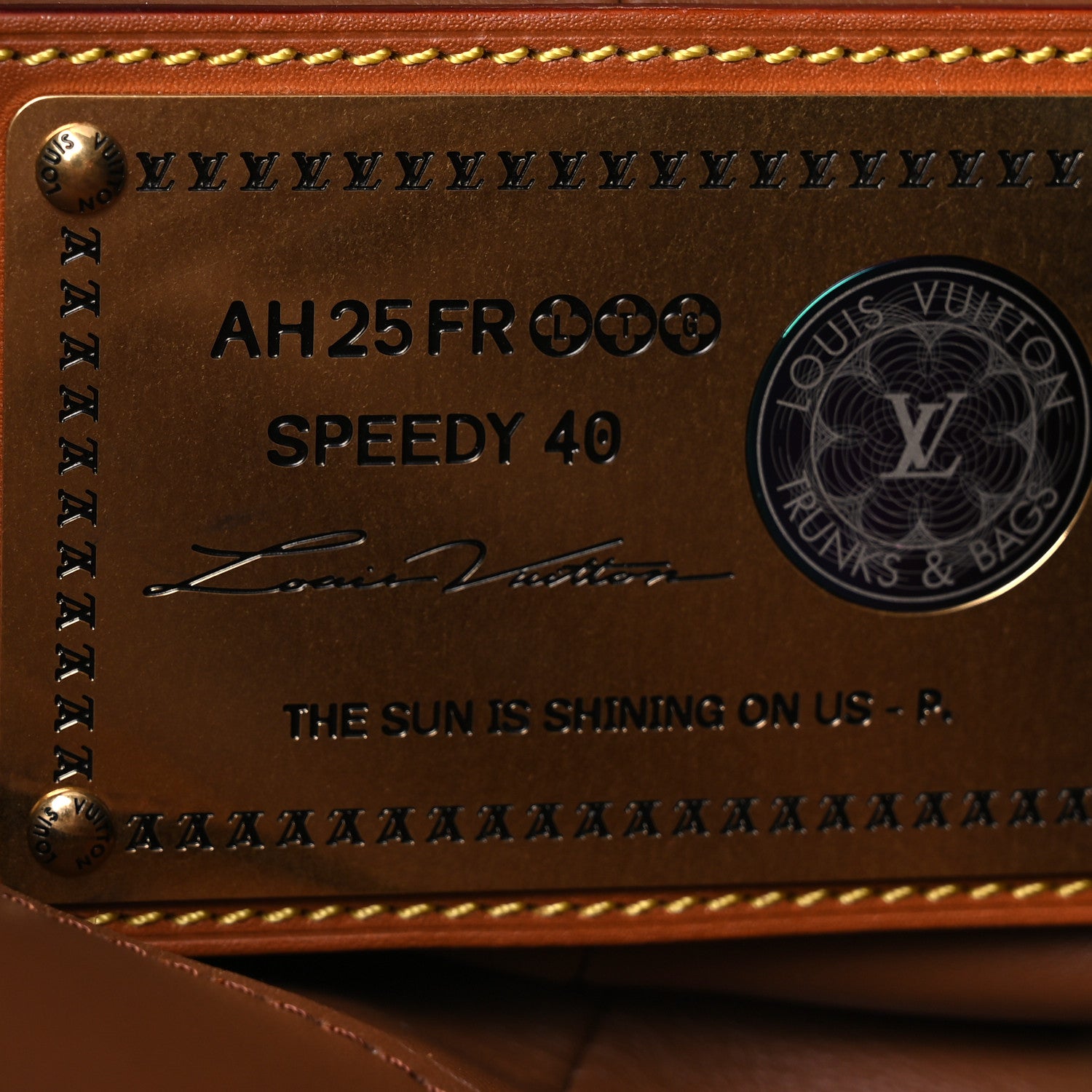 Louis Vuitton Calfskin Monogram Speedy P9 Bandouliere 40 Green