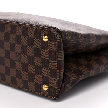 Louis Vuitton Damier Ebene LV Riverside Lie De Vin 9 of 10