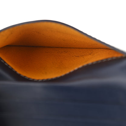 Goyard Goyardine Saint Marc Folding Card Case Navy 8 of 11