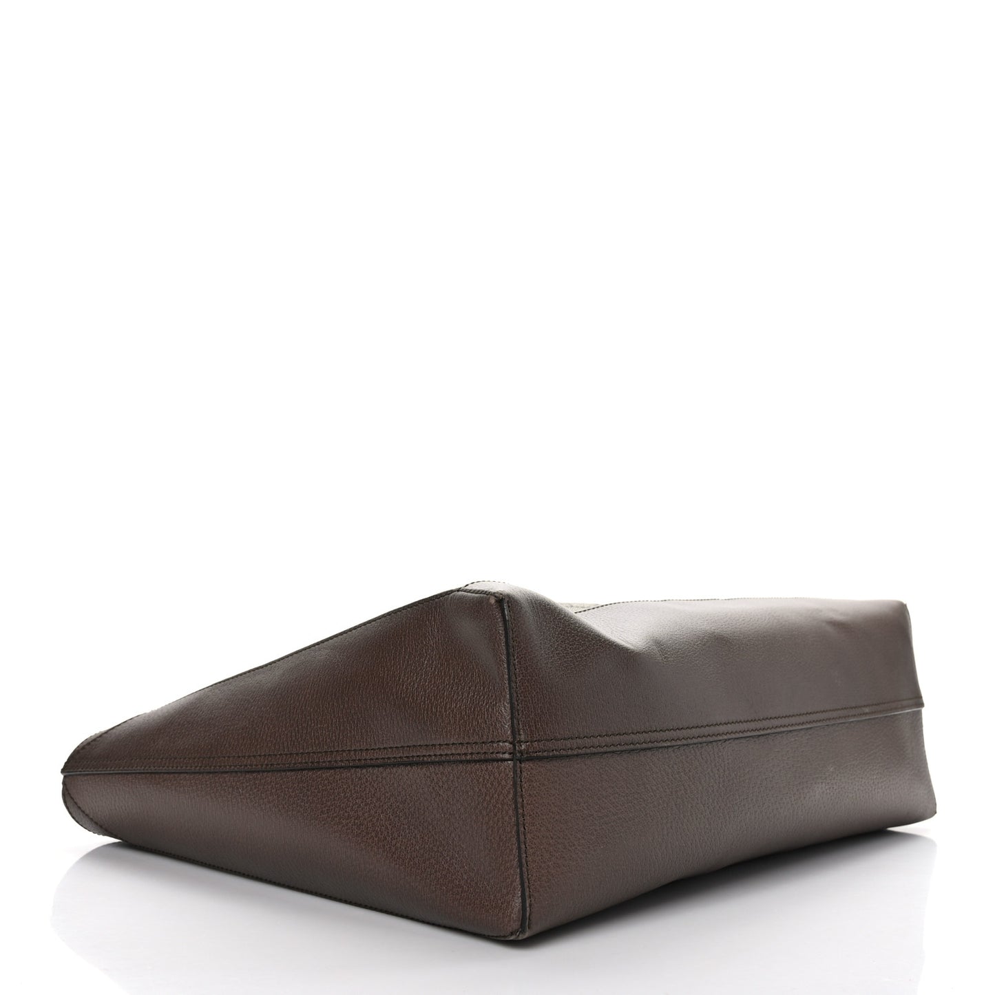 GG Supreme Monogram Web Ophidia Tote Brown