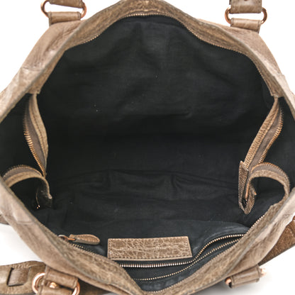 Balenciaga Agneau Giant 12 Rose Gold Hardware City Gris Poivre 5 of 12
