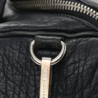 Alexander Wang Pebbled Lambskin Rockie Navy Rhodium Hardware 11 of 11
