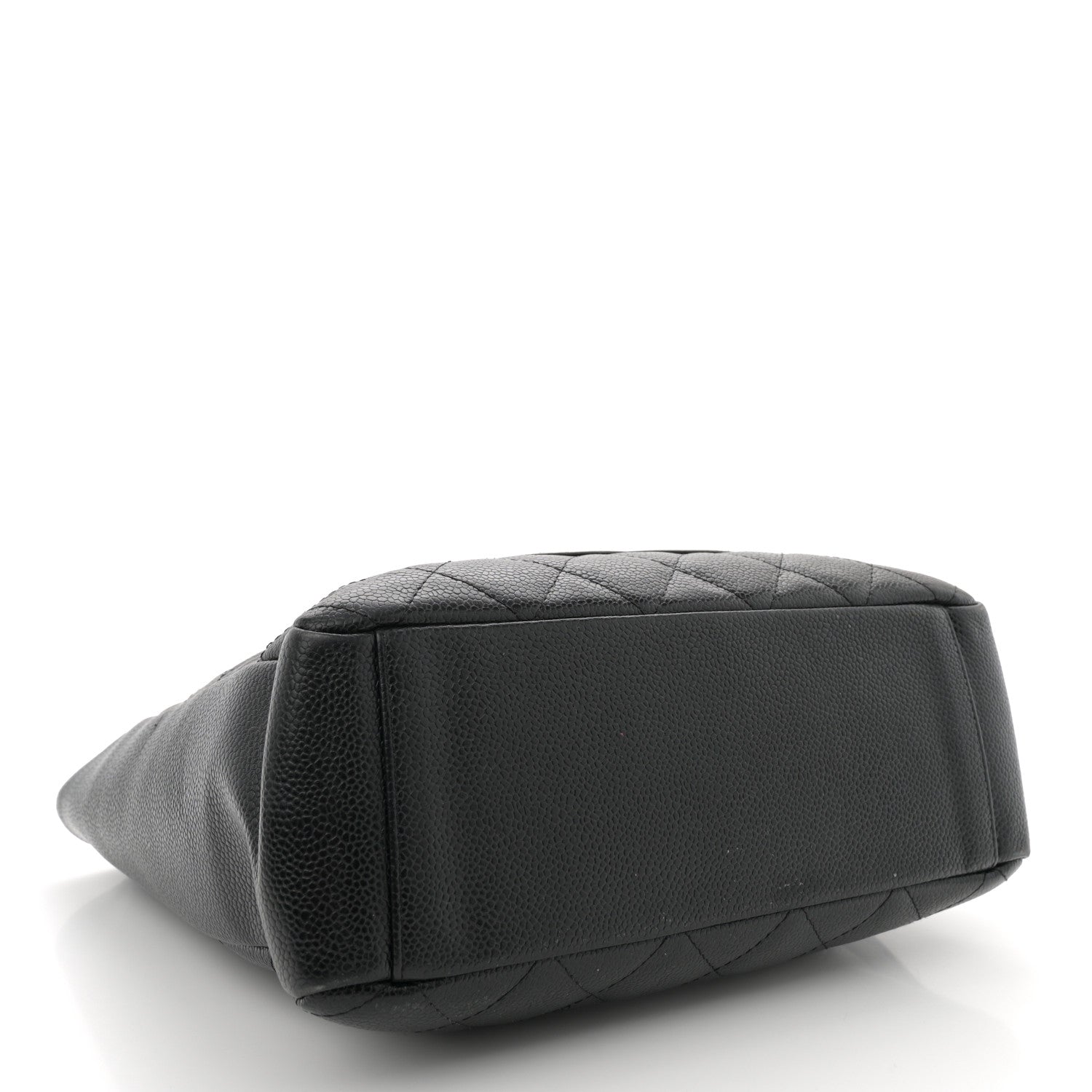 Chanel Caviar Quilted Petit Shopping Tote PST Black 4 of 11
