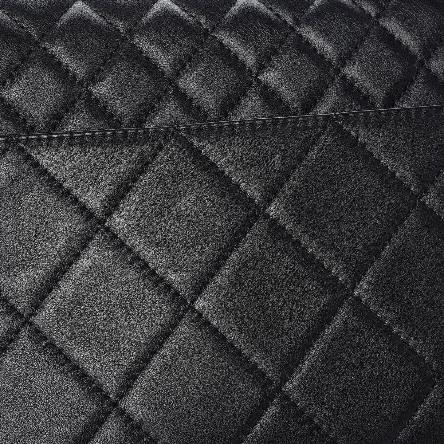 Calfskin Quilted In The Business Flap Bag Black