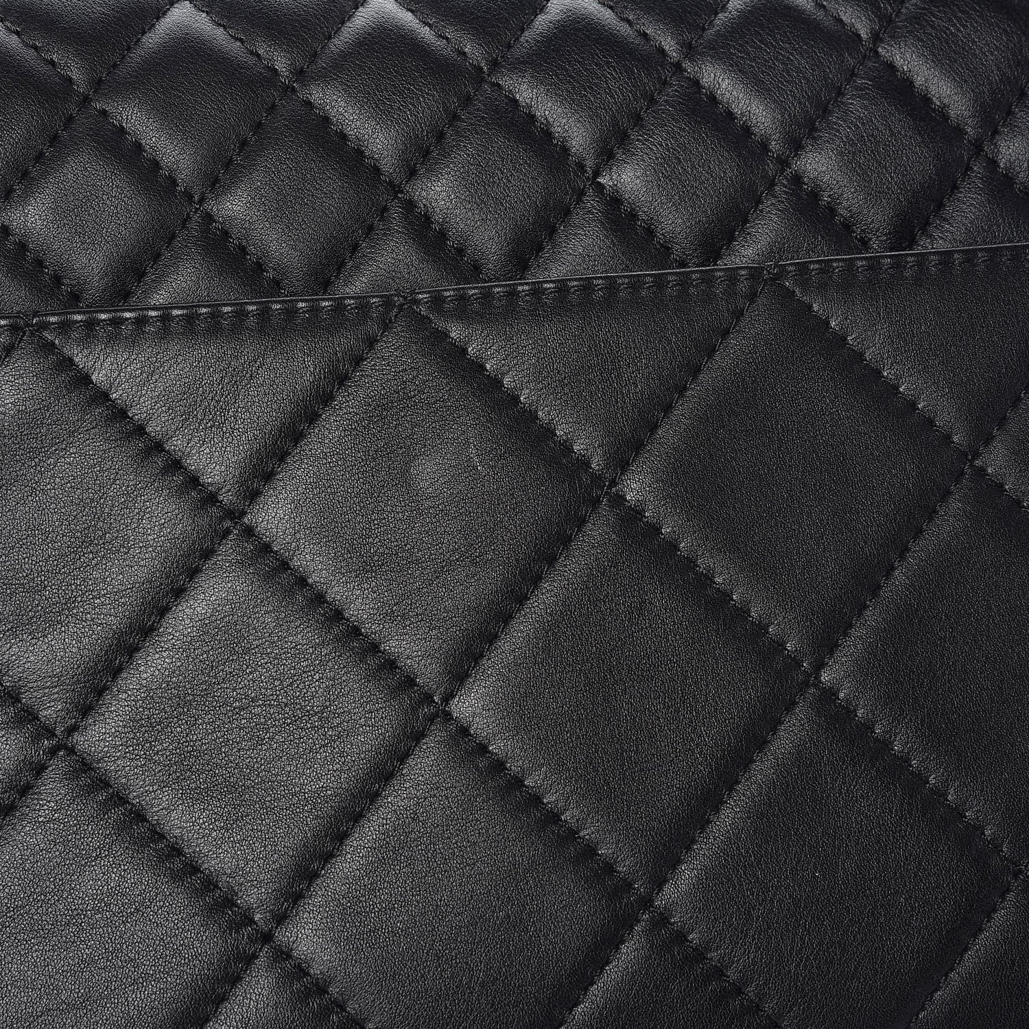 Chanel Calfskin Quilted In The Business Flap Bag Black 11 of 15