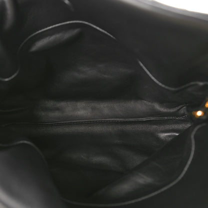 Loewe Nappa Pleated Small Flamenco Knot Bag Black 5 of 9
