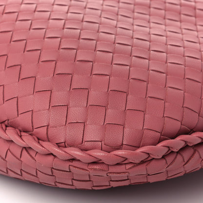 Bottega Veneta Nappa Intrecciato Large Veneta Hobo Quarzo 9 of 9