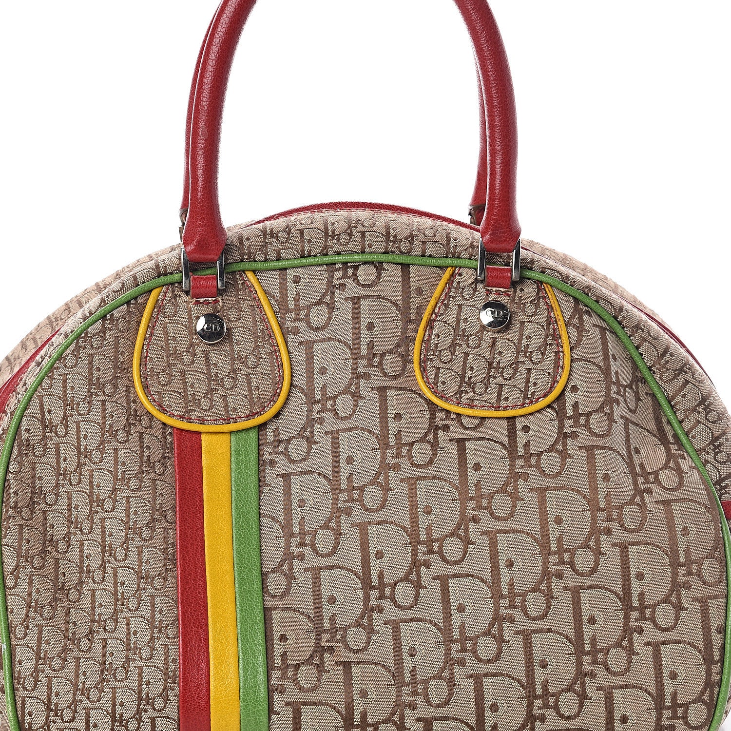 Christian Dior Monogram Rasta Bowler Beige 5 of 7