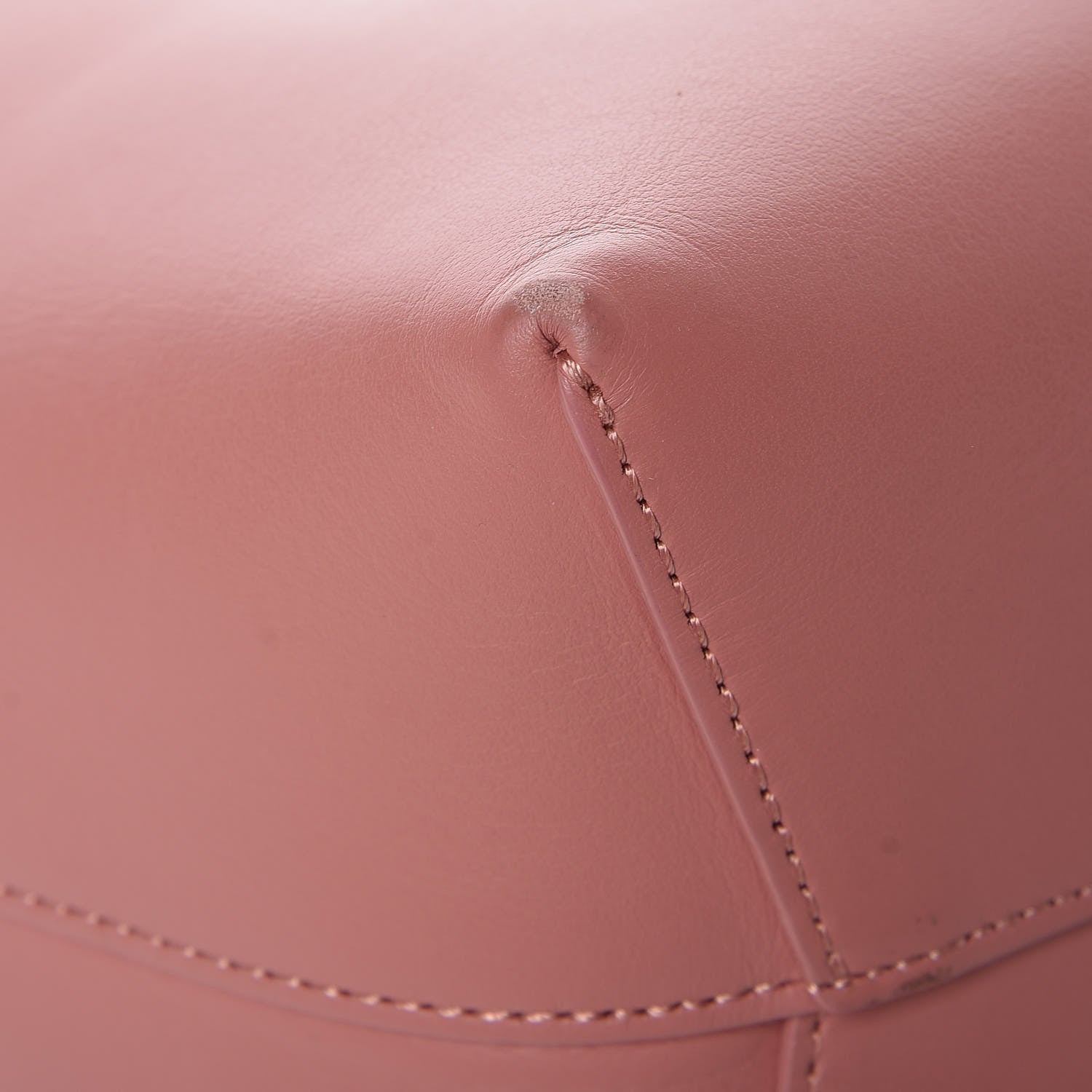 Mansur Gavriel Calfskin Mini Bucket Bag Blush 10 of 13
