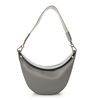 Loewe Satin Calfskin Jacquard Small Luna Bag Pearl Grey 1 of 11