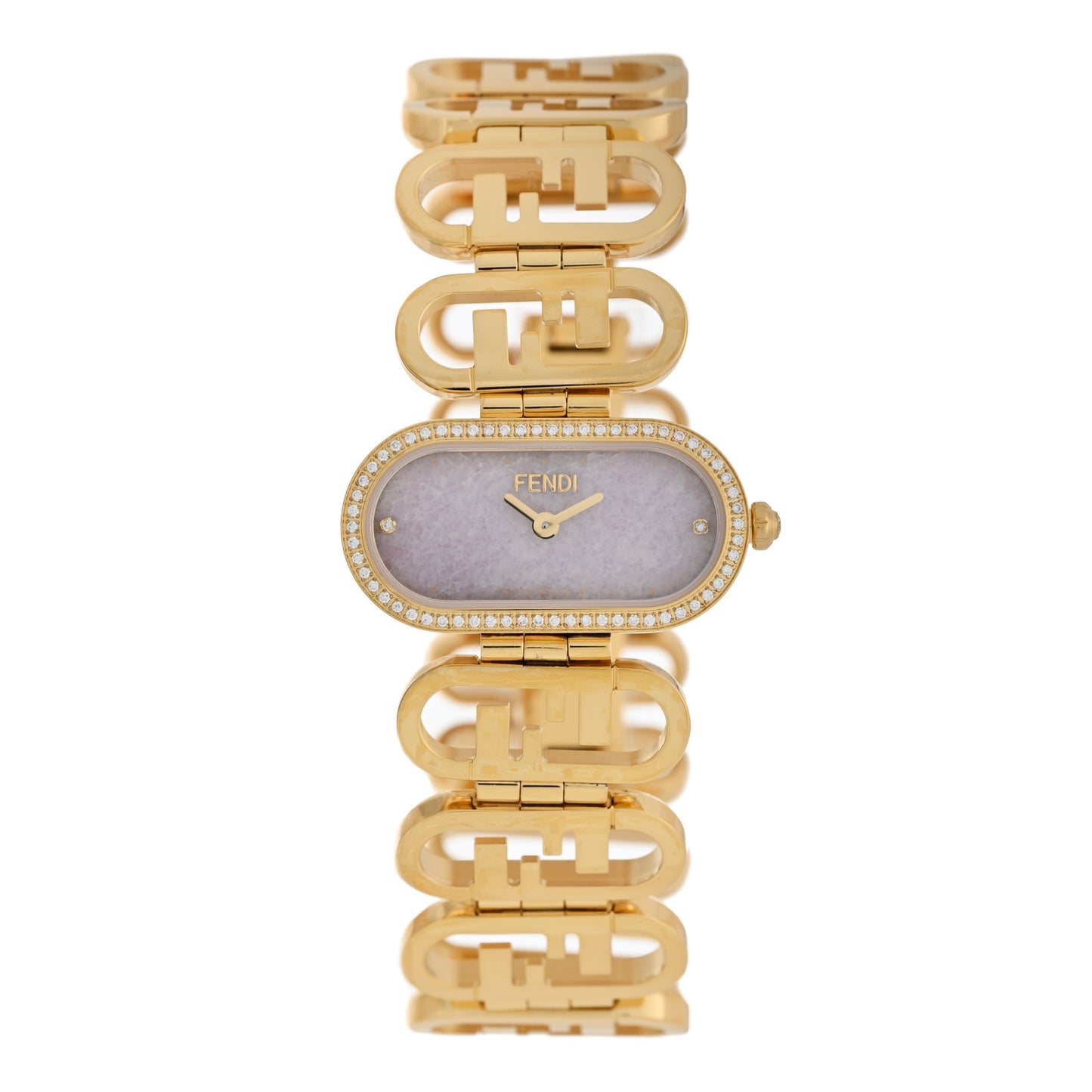 Stainless Steel Diamond Bezel 28mm O'Clock Quartz Watch