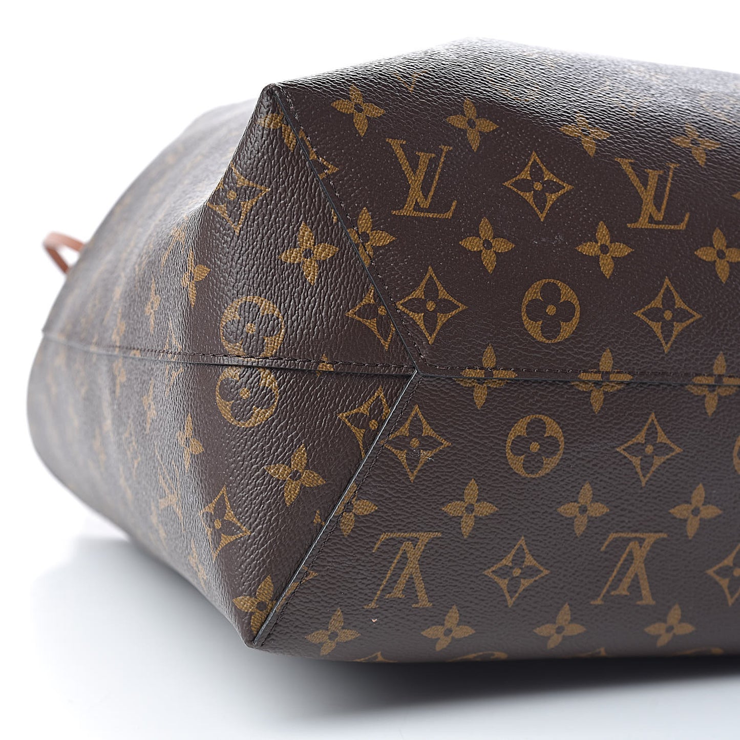 Monogram Flower Hobo Caramel