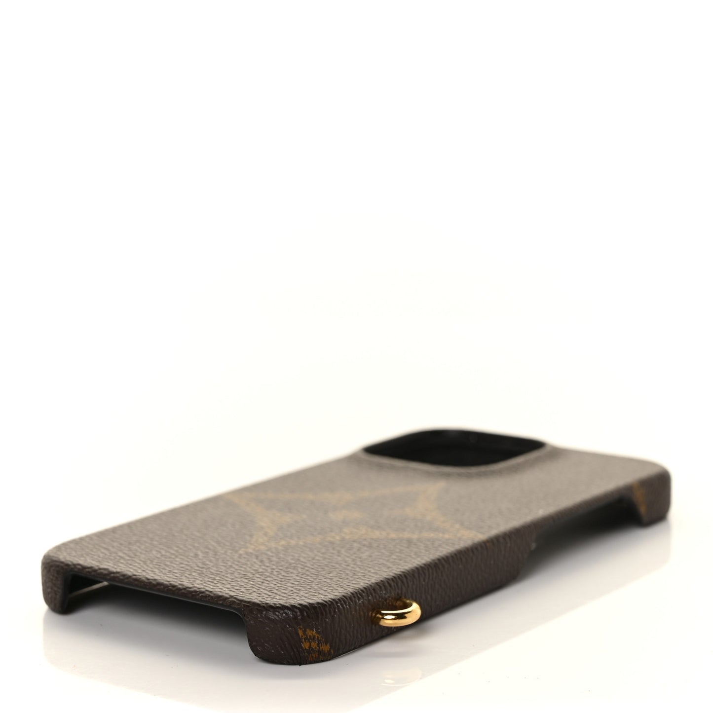 Monogram Bumper On Strap iPhone 13 Black