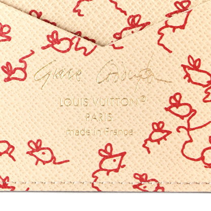 Louis Vuitton Monogram Travels With Grace Coddington Passport Cover 6 of 6