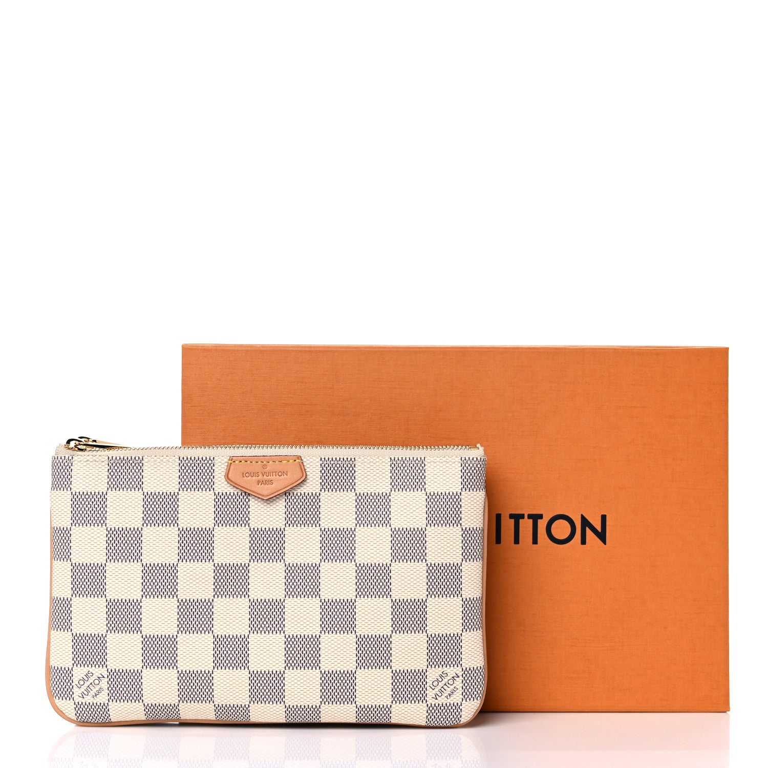 Louis Vuitton Damier Azur Double Zip Pochette 11 of 11