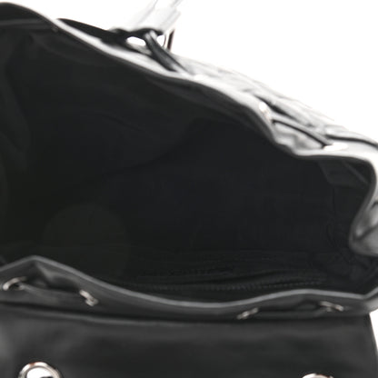 Chanel Calfskin Quilted Small Urban Spirit Backpack Black 5 of 9